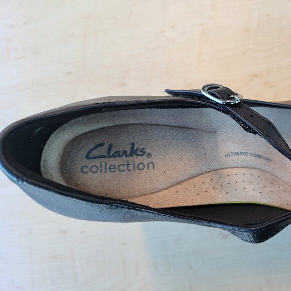 NWOT Clarks Bayla Nora Women's Leather Maryjane Shoes - Picture 7 of 7